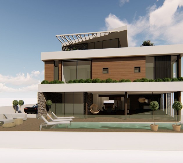 Seafront Susnet Villa