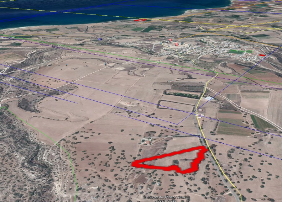 Kouklia, Paphos Residential Field For Sale | WW5920