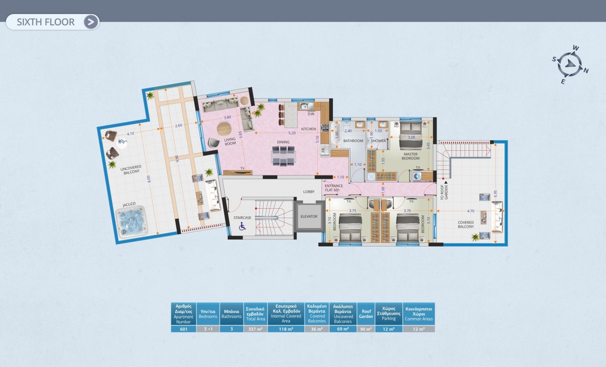 Penthouse For Sale  in  Larnaca