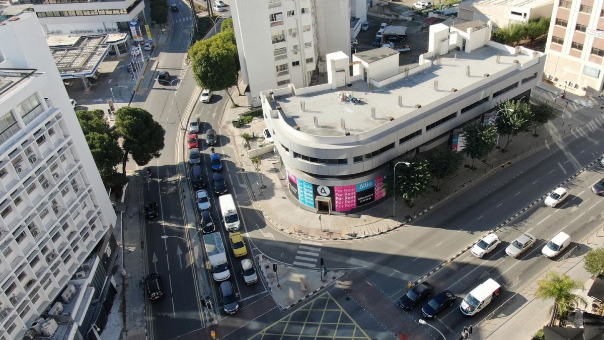 Prime Corner Location retail unit, in Nicosia center.