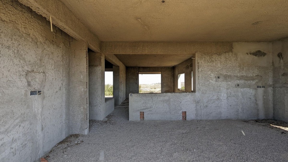 Incomplete house located in Kato Moni, Nicosia
