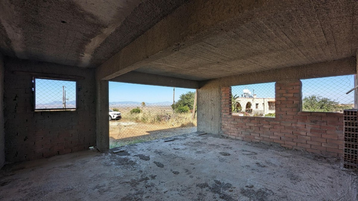 Incomplete house located in Kato Moni, Nicosia