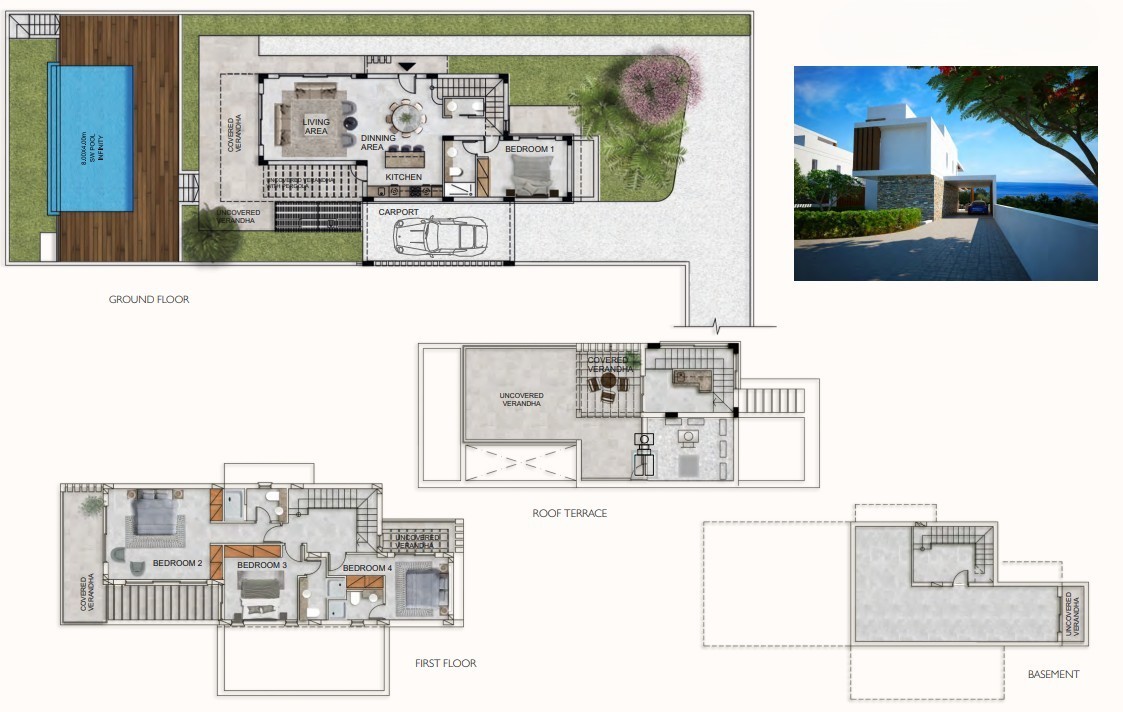 Detached Villa For Sale  in  Kissonerga