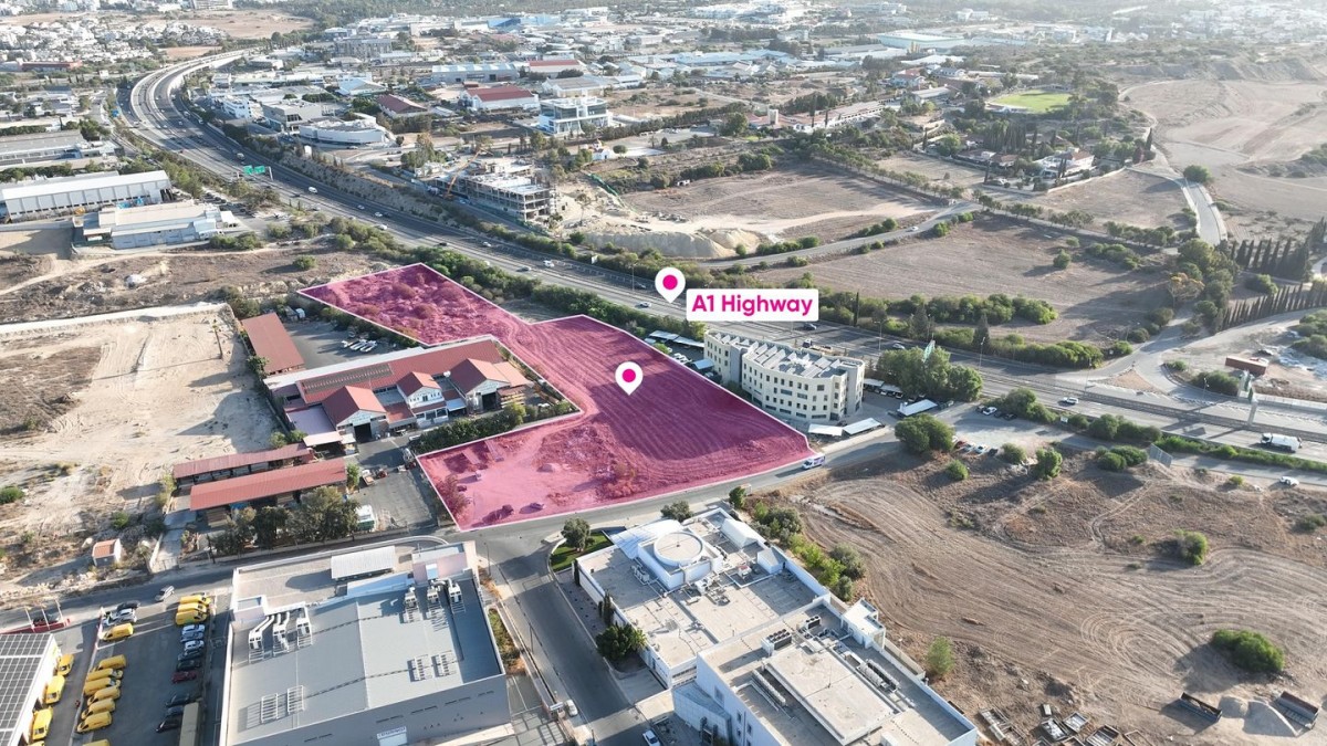 Prime 90% share of an Industrial Land in Strovolos, Nicosia