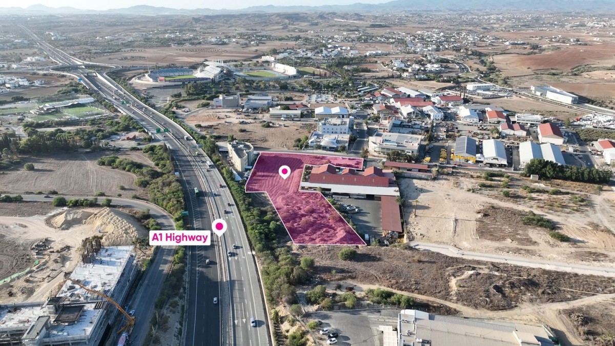 Prime 90% share of an Industrial Land in Strovolos, Nicosia