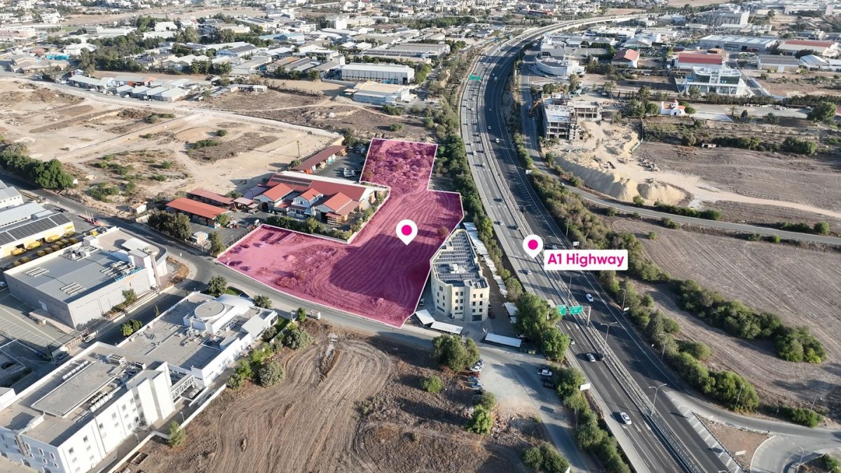 Prime 90% share of an Industrial Land in Strovolos, Nicosia