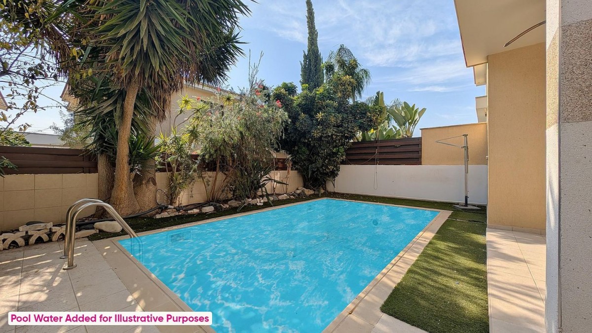 Two-Storey Detached House with Swimming Pool in Oroklini, Larnaca