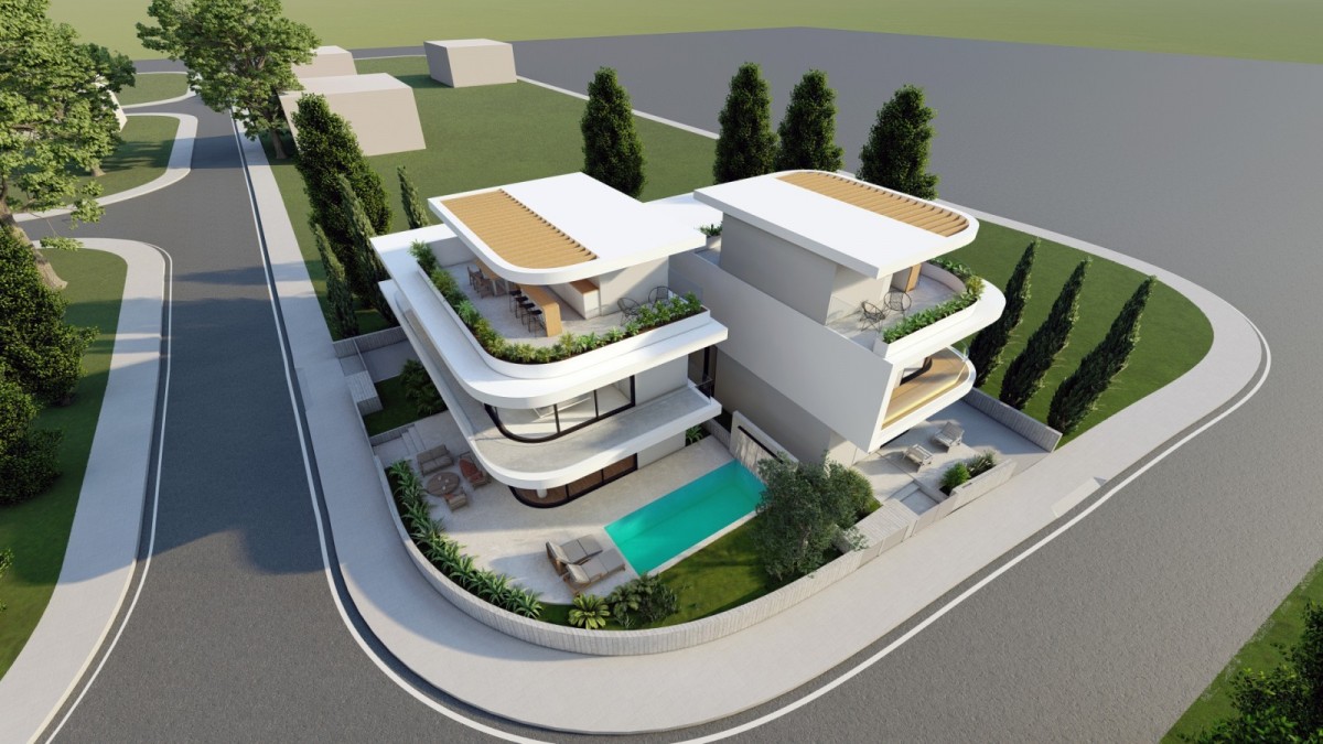 Semi Detached Villa For Sale  in  Asomatos