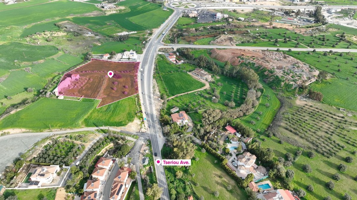 (Share) Dual-Zone Residential/Commercial Land in Tseri, Nicosia