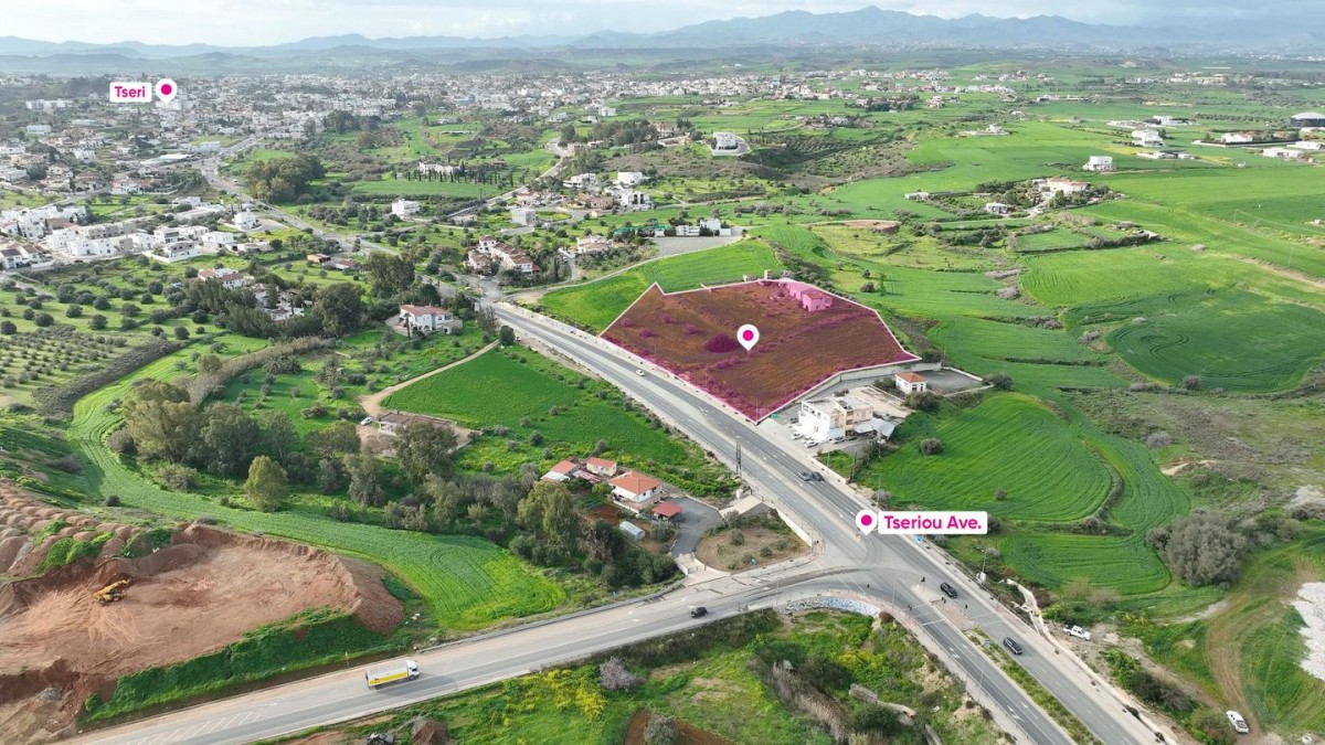 (Share) Dual-Zone Residential/Commercial Land in Tseri, Nicosia