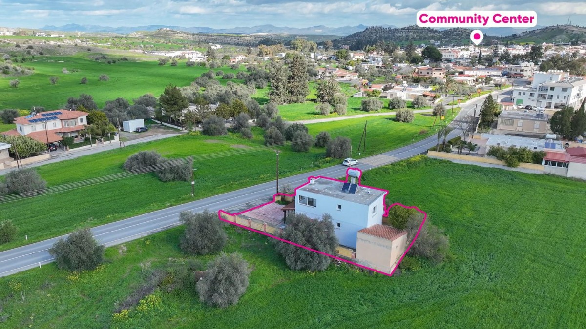 Two-Bedroom Detached House in Agia Varvara, Nicosia