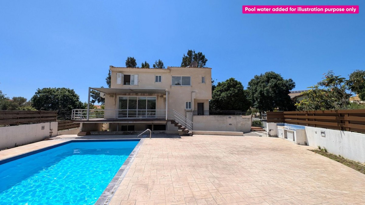 Three-bedroom Detached House, Konia, Paphos