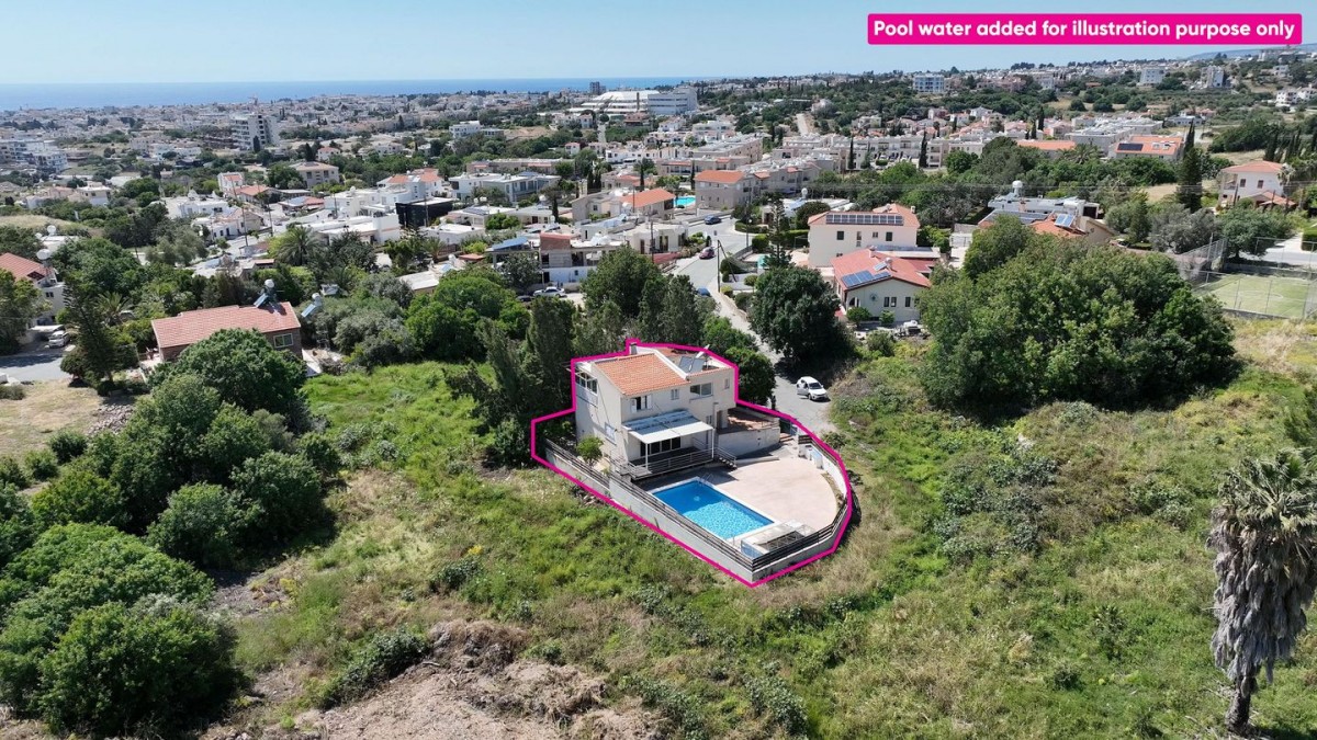 Three-bedroom Detached House, Konia, Paphos