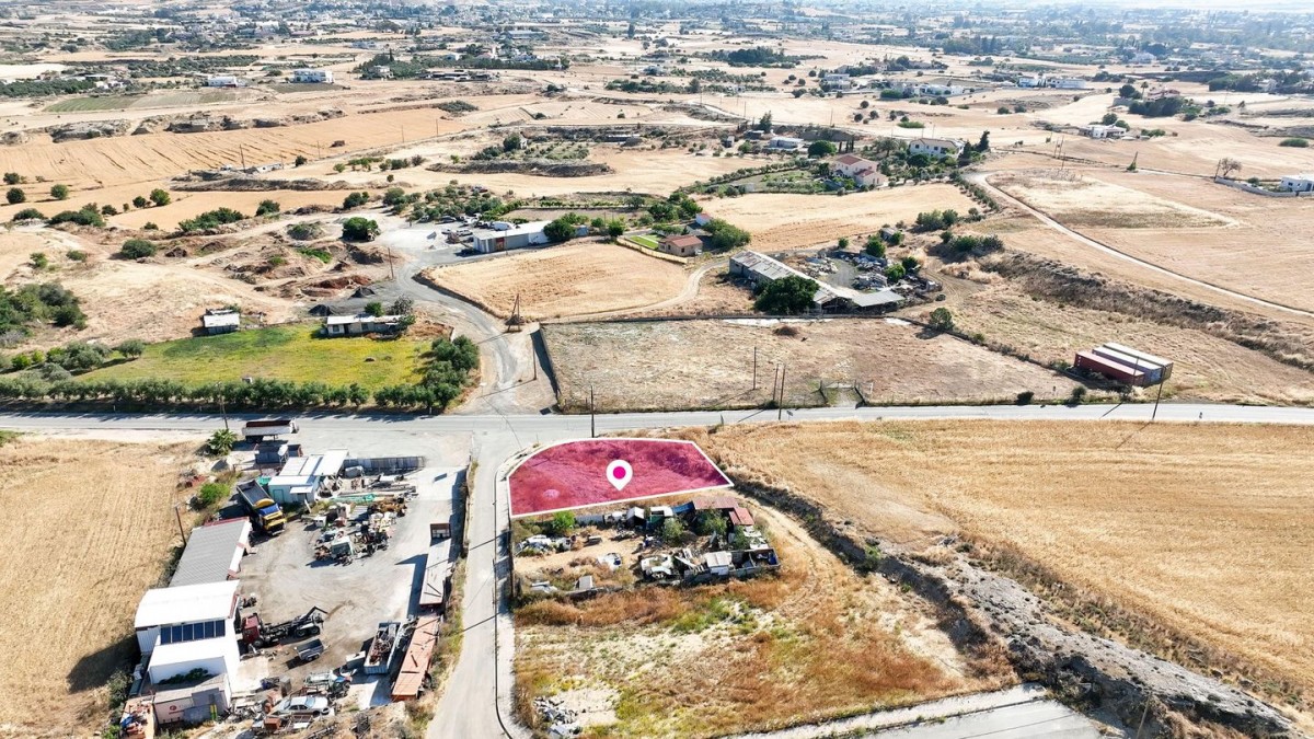 Corner Residential Plot in Ergates, Nicosia