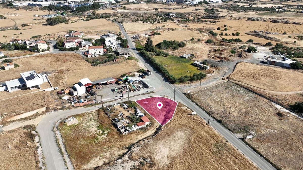 Corner Residential Plot in Ergates, Nicosia