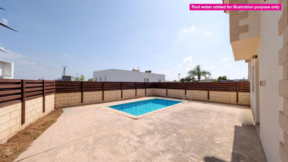 Two-bedroom house with swimming pool in Xylofagou, Larnaca