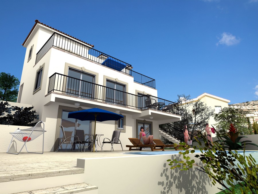 Detached Villa For Sale  in  Peyia