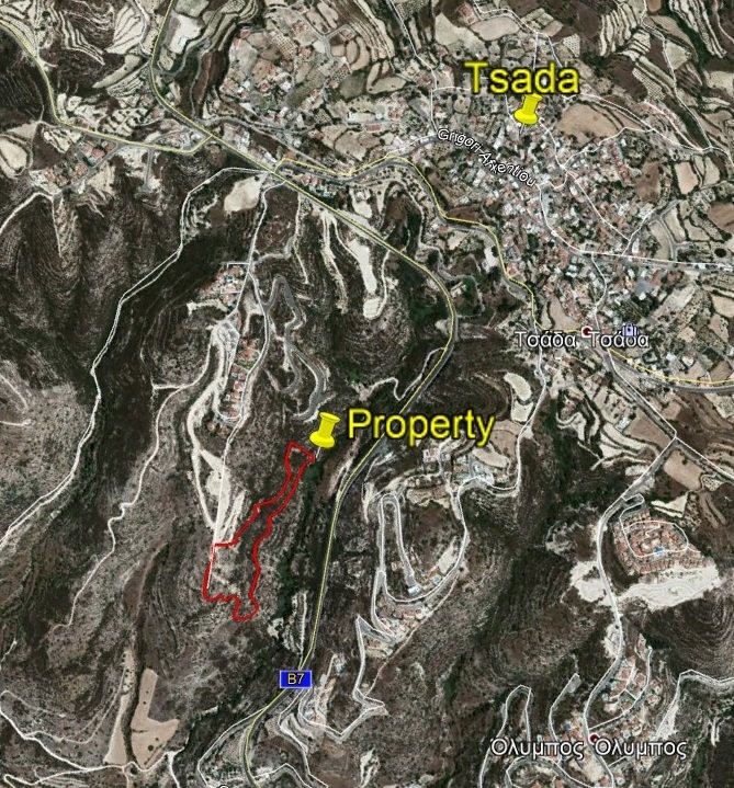 Tsada, Paphos Residential Field For Sale | WW12351